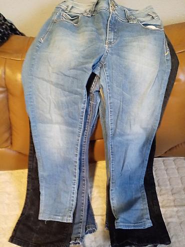 Farmerke: Ženske pantalone – set od 4 para - Farmerke skinny kroja, tamno-plavi — 5