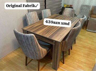 nnn mebel fabriki: Qonaq otağı üçün, Yeni, 6 stul