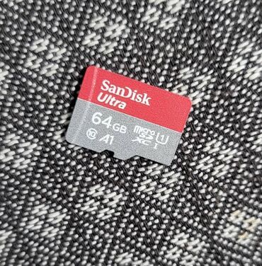 irsad electronics mobil telefonlar: Sandisk orjinal yaddaw karti 64 QB