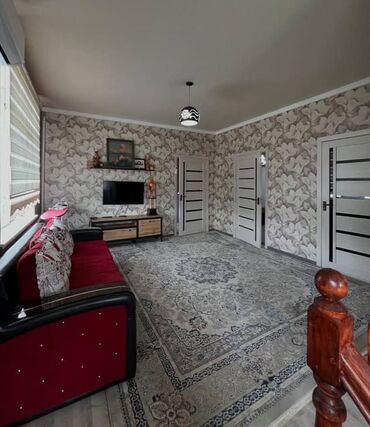 Долгосрочная аренда домов: Сдается частный дом особняк, в районе АК ТИЛЕКА, 8 комнат. Чистый — 1