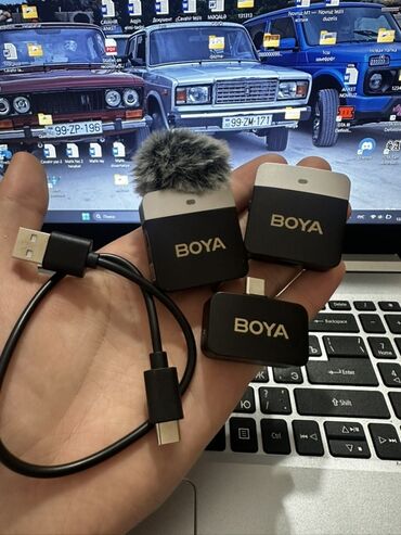Barabanlar: İşlənmiş Simsiz (Bluetooth) Mikrofon