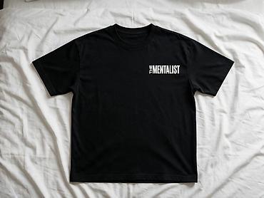Futbolkalar: “The Mentalist” mövzusunda qara T‑şört - Rəng: qara - Ön hissə: sol — 3