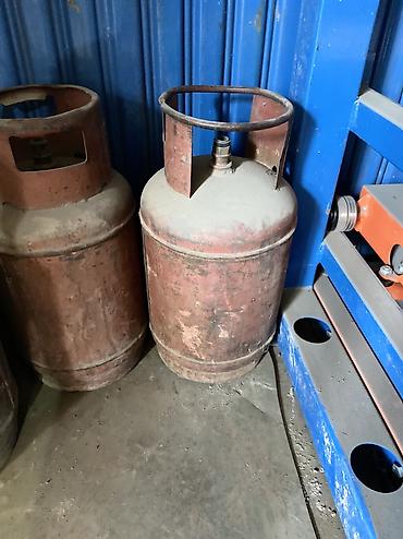 Газовые баллоны стальные, типовые для сжиженного газа (пропан/бутан)