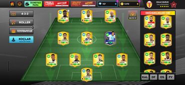 Bentley: Mobil futbol meneceri oyunu üçün yüksək səviyyəli hazır hesab/squad -