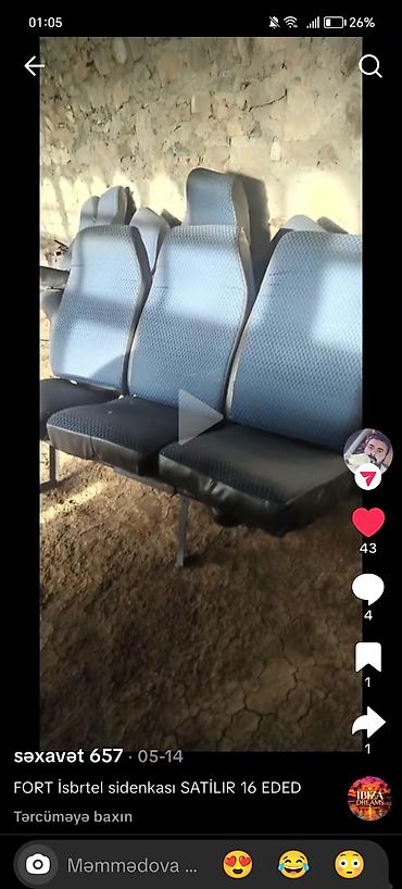 aftobuslar: Məhsul: Ford (FORT) işçi/servis avtobusu üçün salon oturacaqları - — 4