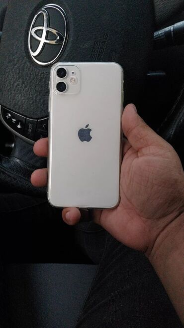 iphone 11 qiymeti ikinci el: IPhone 11, 64 ГБ, Белый, Face ID, С документами