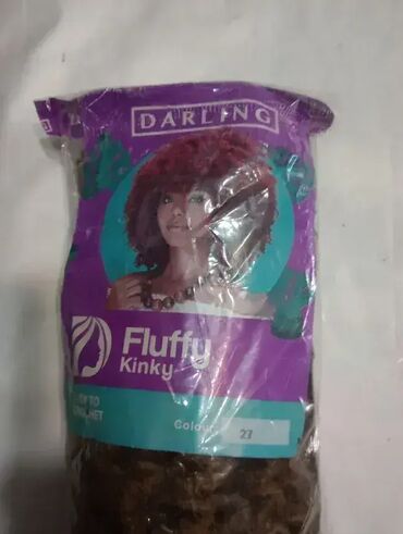 Perike i klipse: Fluffy Kinky - Crochet Braids 14.5” long — 2