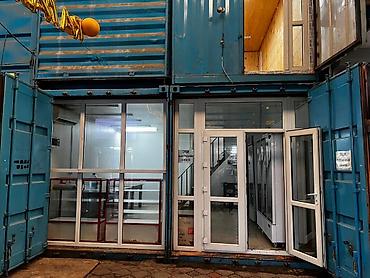Продажа торговых контейнеров: Двухуровневый модульный павильон из морских контейнеров - Формат — 1