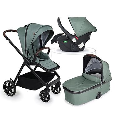 nuk cucla: Jungle Lumi 3u1 – kolica, ravna korpa i i-Size auto sedište Jungle — 1