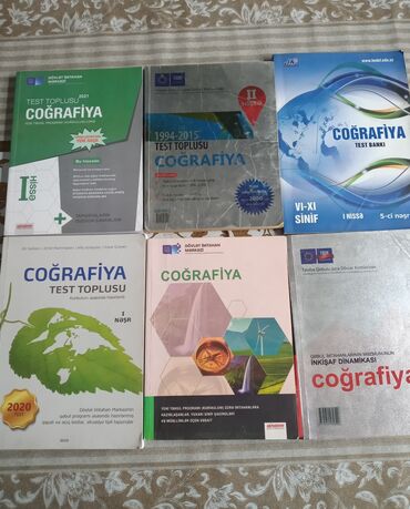 Kitablar, jurnallar, CD, DVD: Coğrafiya test toplusu yeni 3Azn Coğrafiya inkişaf dinamikası 2Azn