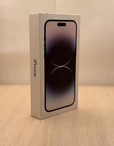 IPhone 14 Pro Max, Б/у, 256 ГБ, Черный, Коробка