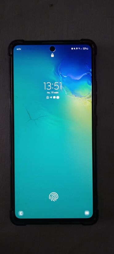 чехлы на редми нот 10: Samsung Galaxy S10 Lite, Б/у, 128 ГБ, цвет - Белый, 2 SIM