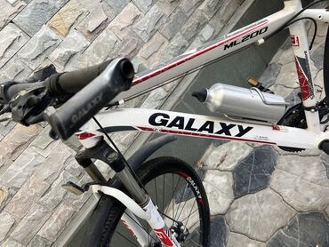 велик на титановых дисках: Шаардык велосипед, Galaxy, Велосипед алкагы XS (130 -155 см), Колдонулган