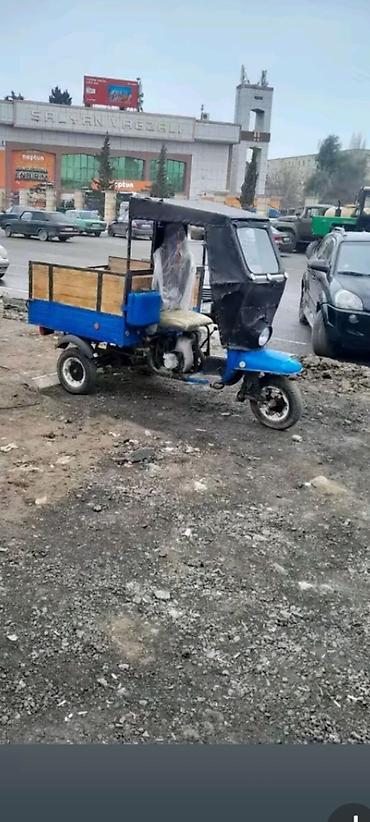 50 kubika motor: Yükdaşıma üçün üçtəkərli motosiklet (karterli yük platformalı) - — 1