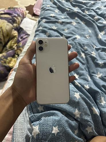 IPhone 11, Б/у, Белый, 75 %