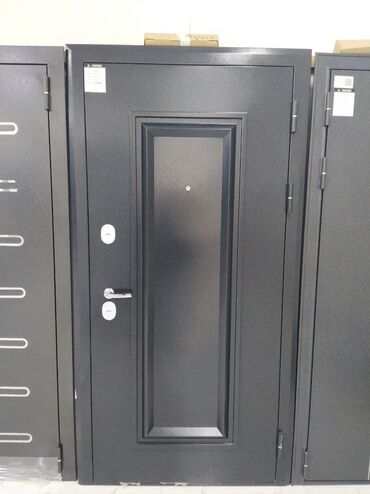 bunker qapi: A-Doors giriş qapısı - Model: Baget 1 - Rəng: Antrasit - Ölçü: 96 x