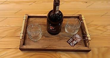 Tacne: Drveni poslužavnici – ručni rad - Materijal: puno drvo (masiv), sa — 5