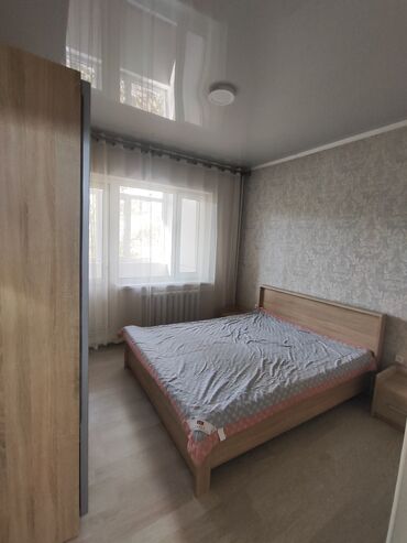 квартира берилет чуй карпинка: 2 бөлмө, 51 кв. м, 106-серия, 2 кабат, Евроремонт