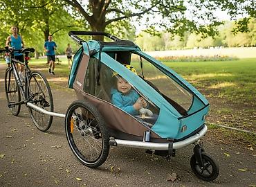 Коляски: Croozer Kid for 1 — оригинал, привезена из Германии 🇩🇪 — 1