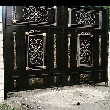 Həyət darvazaları: Istəyinizə uyğun demir Qapi ve darvazalar sifarişlə hazırlayıb — 4