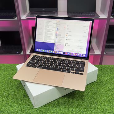 видеокара: Ноутбук, Apple, 8 ГБ ОЗУ, Apple M1, 13.3 ", Б/у, Для несложных задач, память SSD