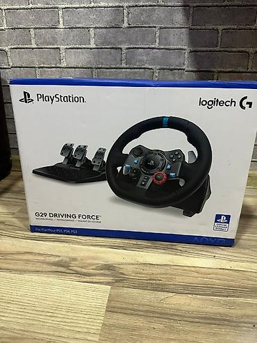 ps3 ps4: Logitech G29 Driving Force sükan və pedal seti + Logitech Driving — 1