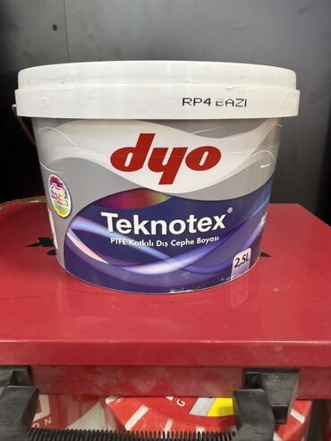 акриловая краска для стен цена: Краска для фасадов DYO Teknotex, 2,5 л. - Акриловая фасадная краска с