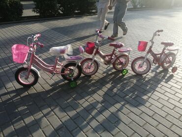 Uşaq velosipedləri: Yeni Dörd təkərli Uşaq velosipedi 12", sürətlərin sayı: 1, Ödənişli çatdırılma — 7