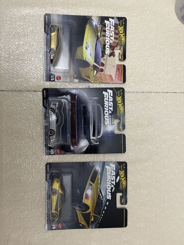 funko pop az: Hot Wheels – Fast & Furious seriyası, 5 modellik kolleksiya dəsti