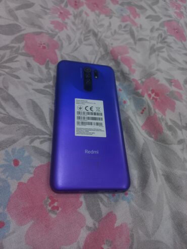 10 айфон цена: Xiaomi, Redmi 9, Колдонулган, 32 GB, түсү - Көк, 2 SIM