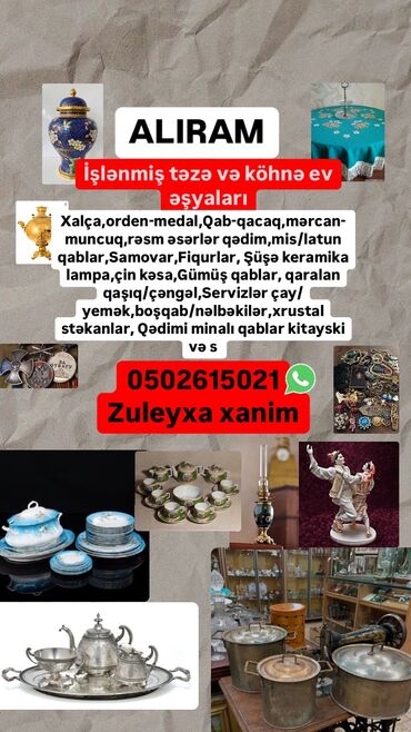 lalafo.az islenmis ev esyalari: ALIRAM!!!!! İşlənmiş təzə və köhnə ev əşyaları