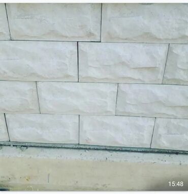 Dekorativ daşlar: Dekorativ fasad və daxili divar daş panelləri - Material: Beton — 13