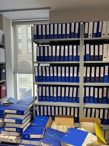 Sifarişlə stelajlar: Anbar və mağazalar üçün metal rəf sistemi - Material: qalın metal — 8