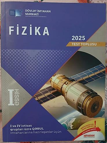 idman və hobbi: Məhsul: “Fizika – 2025 Test Toplusu”, I hissə Yepyenidir kitabin — 1