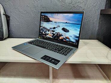 компьютерные: Ноутбук, Acer, 12 ГБ ОЗУ, Intel Core i3, 15.6 ", Новый, Для работы, учебы, память SSD