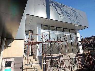 Алюминиевые композитные панели (Алюкобонд): Синий, Дерево, Новый, Установка, Гарантия, Бесплатный выезд — 17