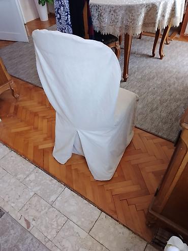 Prekrivači za nameštaj: Navlake za stolice – set od 2 komada - Materijal: tkanina u — 9