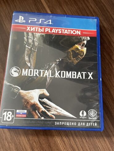 Video oyunlar üçün aksesuarlar: Ps4 mortal combat X,rus dili var,diskin cizigi yoxdur,ideal veziyet,az