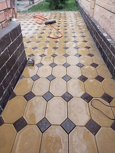 Тротуарная плитка: Тротуарная плитка восьмиугольной формы с декоративным узором — 4