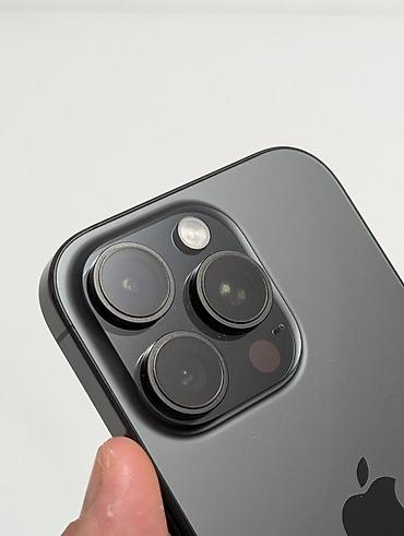 apple iphone: IPhone 16 Pro, Б/у, 256 ГБ, Black Titanium, Чехол, 87 % — 7
