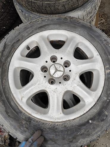 шины r17: Литые Диски R 17 Mercedes-Benz, отверстий - 5, Б/у — 8