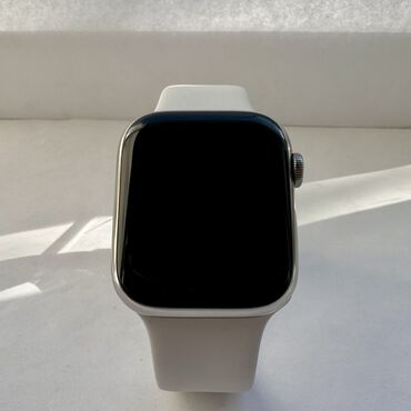 эпл вотч 7 цена в бишкеке бу: Продаю Apple watch Stainless Steel series 8 45mm silver. ❌Обмена