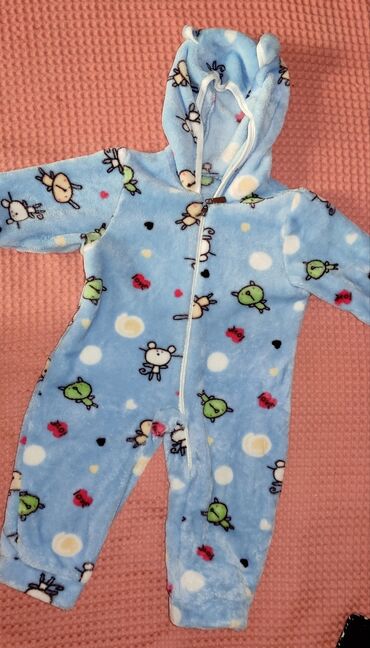одежды для малышей: Боди, цвет - Голубой, Б/у
