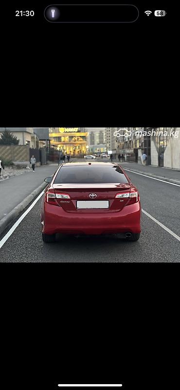 Toyota: Toyota Camry: 2012 г., 2.5 л, Автомат, Бензин, Седан — 5