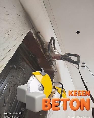 Beton işləri: Beton kəsimi və deşmə xidməti - Armaturlu/armatursuz beton, monolit — 15