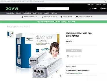 Modemi, ruteri i mrežni uređaji: Devolo dLAN 500 AV Wireless+ Powerline set - Powerline adapteri koji — 1