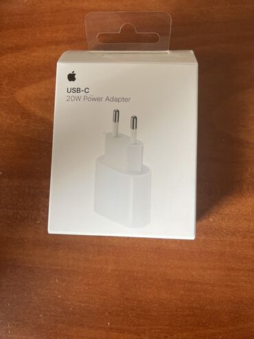 apple 5s qiymeti: Adapter Apple, 20 Vt, Yeni