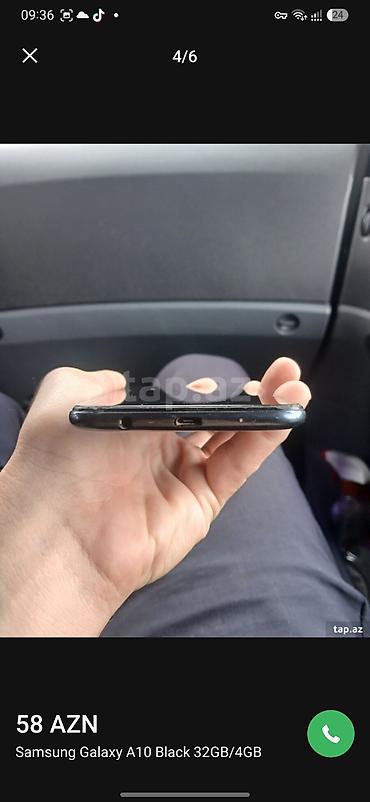 xiaomi redmi note 8: Samsung Galaxy A10, 32 GB, rəng - Qara, İki sim kartlı — 4