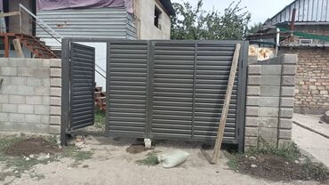 Откатные ворота: Предлагаются металлические ворота в современном стиле. Прочные и at lalafo.kg — 6 Откатные ворота: Предлагаются металлические ворота в современном стиле. Прочные и — 6