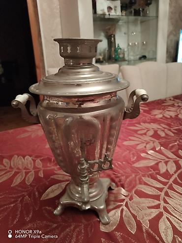 samovar od: Eleltrik smovarlarıdır hər ikisi işləkdir istəsəz od smavarı etmək — 2